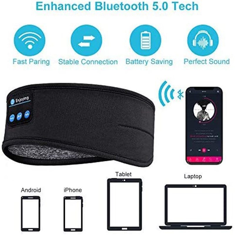 Casque de Sommeil Bluetooth sans fil !